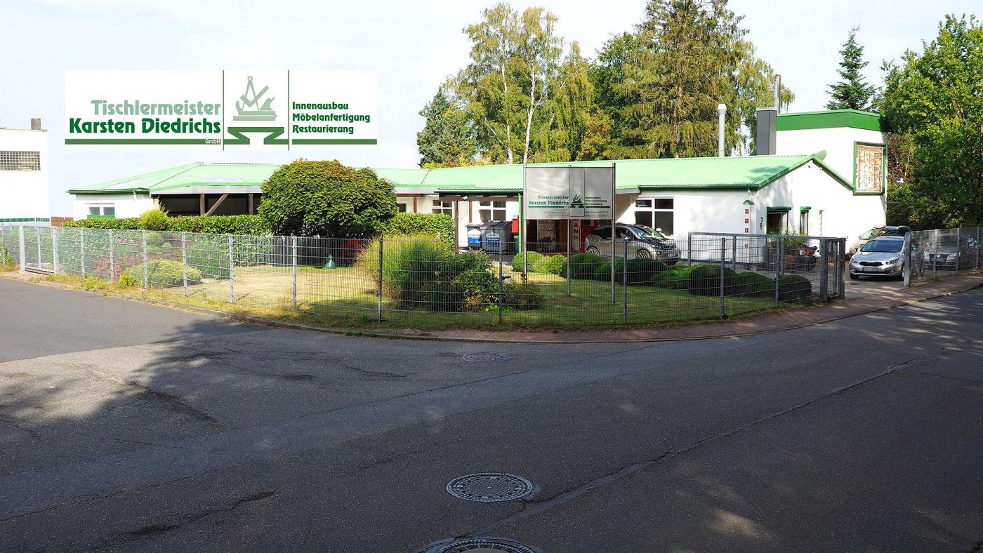 Werkstatt der Tischlermeister Karsten Diedrichs GmbH in Henstedt-Ulzburg, tätig in Hamburg, Norderstedt, Quickborn, Kaltenkirchen, Bad Bramstedt, Kreis Segeberg, Kreis Pinneberg, Kreis Oldesloe